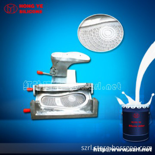 silicone rubber for shoe sole molds making